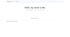 Desktop Screenshot of mokhan.ca